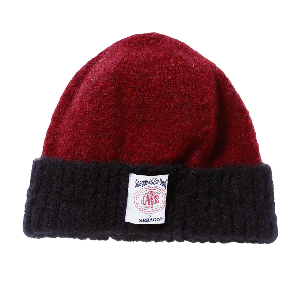 J.Press Shaggy Dog シェットランドウール M J. Press Shaggy Dog Hat - Bordeaux/Blue – Sebago-USA