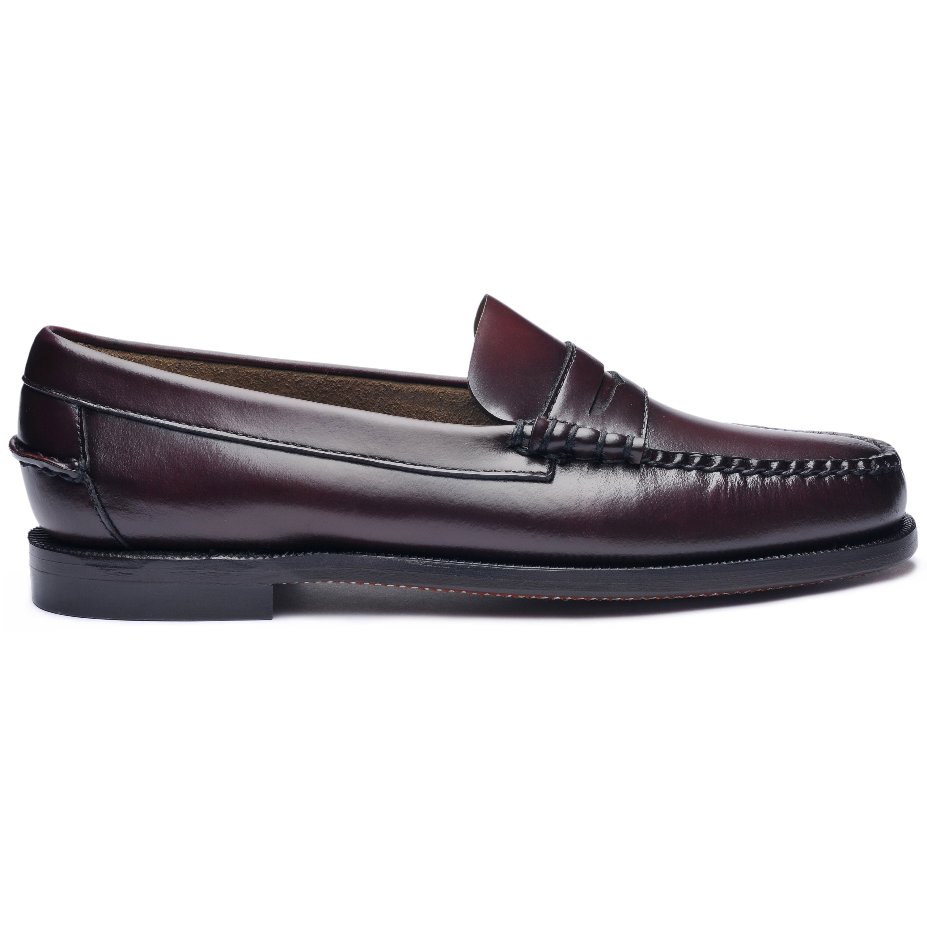Sebago Classic Dan Penny Loafers Size 11 Brown Burgundy Amazon.com | Sebago Mens Classic Dan Brown/Burgundy 12 M  main image 2
