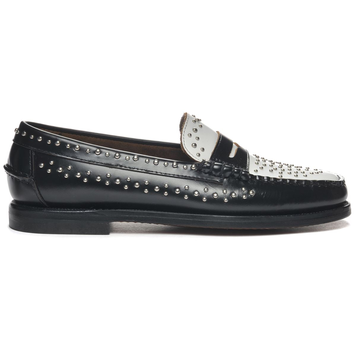 Dan Studs Woman - Black & White – Sebago-USA