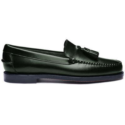 Women's Loafers | Sebago | Citysides | Classic Will | Green Chive | Side View