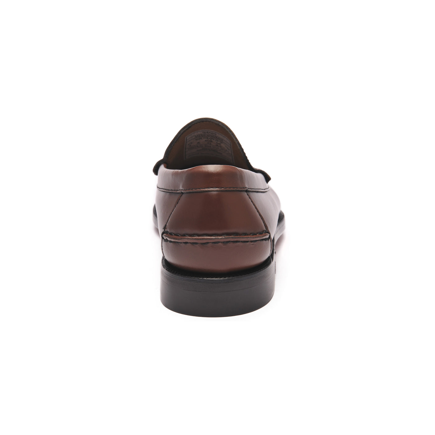 Men's Loafers | Sebago | Citysides | Classic Will | Brown | Heel View
