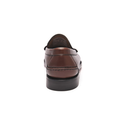 Men's Loafers | Sebago | Citysides | Classic Will | Brown | Heel View
