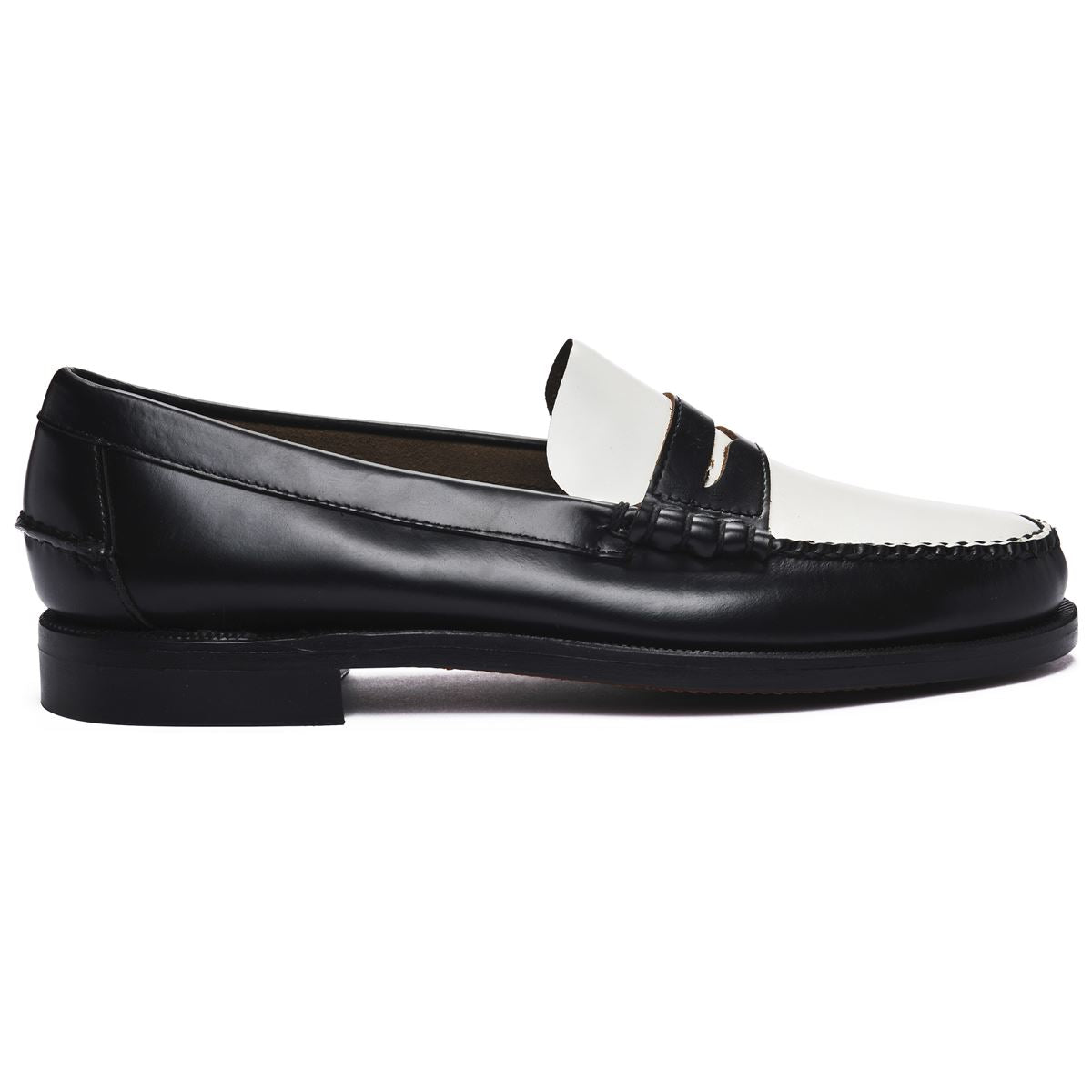 Men's Loafers | Classic Dan | Black White | Sebago Sebago-USA