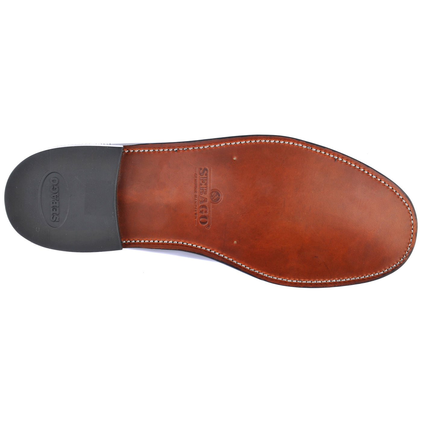 Men’s 7 1/2 Sebago Brown and Black Classic Dans SEBAGO Classic Dan Loafers | Brown Burgundy | SVD USA main image 3