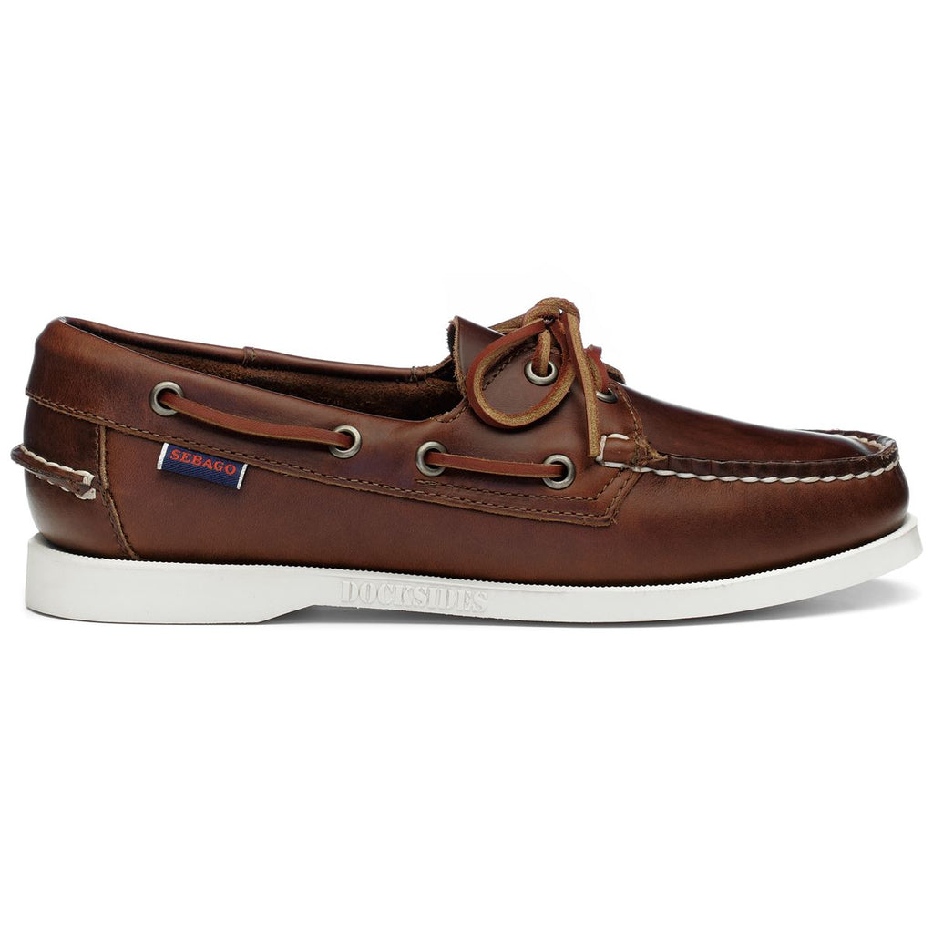 靴 Shinzone SEBAGO DOCKSIDES PORTLAND WAXED Portland Waxed Woman - Brown – Sebago-USA