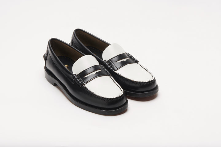 Women's Loafers | Citysides | Classic Dan | Black/White