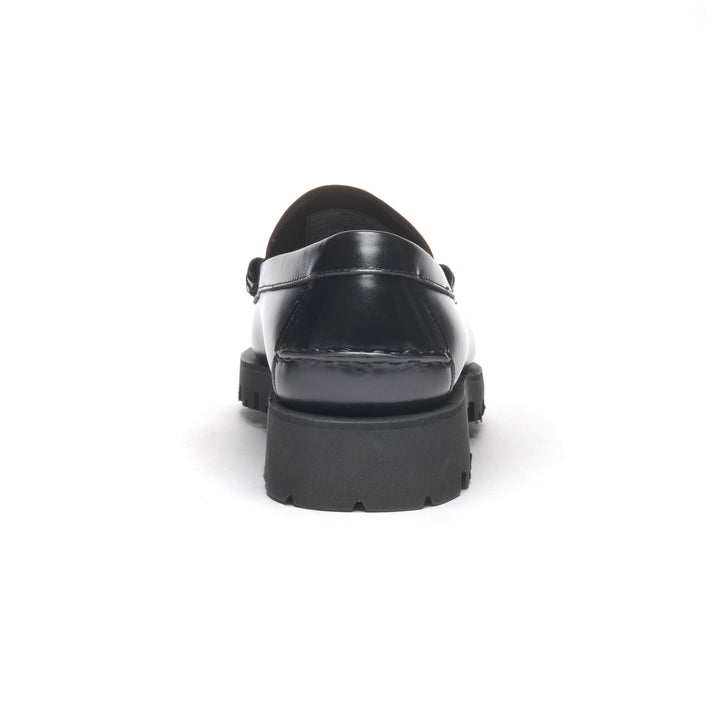 【関税込み】Sebago ブラック＆ホワイト Dan Lug ローファー Nydock62f27be787b84462f27be787