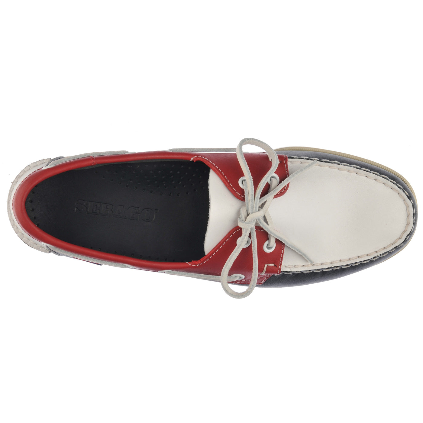 Spinnaker - Navy & Red & White