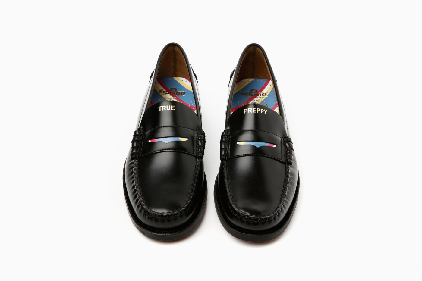 J. Press Dan Regimental - Black - True Preppy