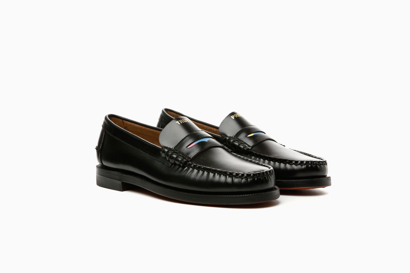 J. Press Dan Regimental - Black - True Preppy