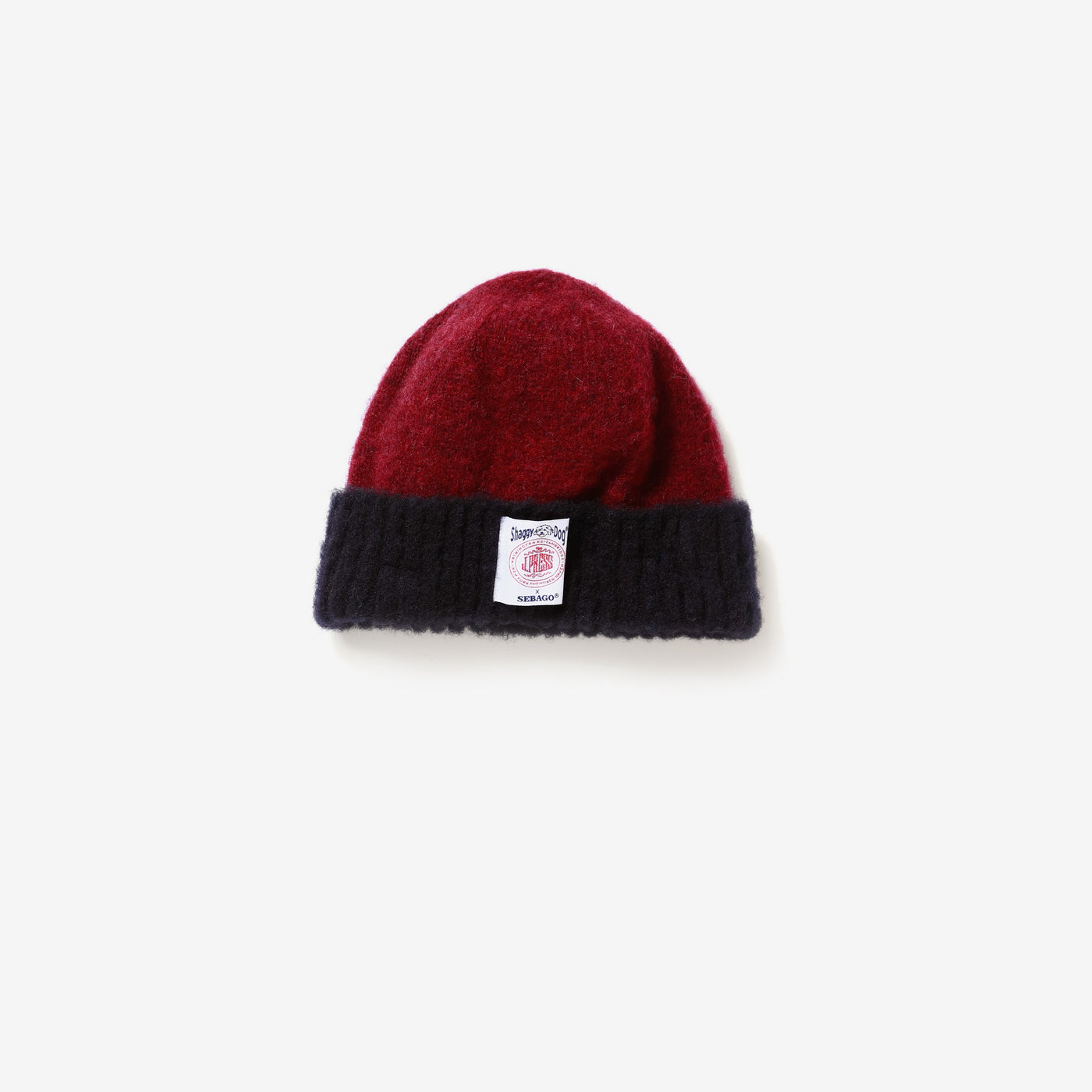 J. Press Shaggy Dog Hat - Bordeaux/Blue