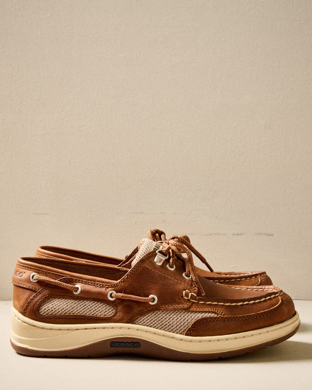 Men's Boat Shoe Marine Clovehitch II Brown Cinnamon Sebago