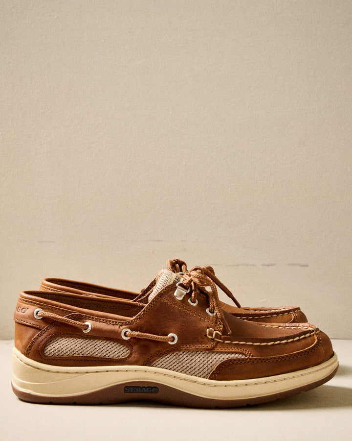 Men's Boat Shoe Marine Clovehitch II Brown Cinnamon Sebago