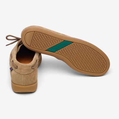 Gary Jobson Suede - Grey Taupe