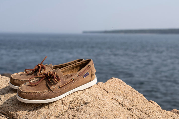 Docksides Portland Crazy H - Tan – Sebago-USA