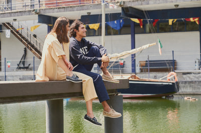 Docksides Portland Woman - Blue Navy