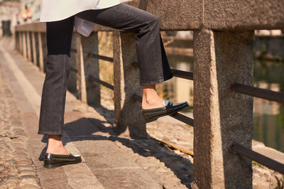 Dan Studs Woman - Black/White