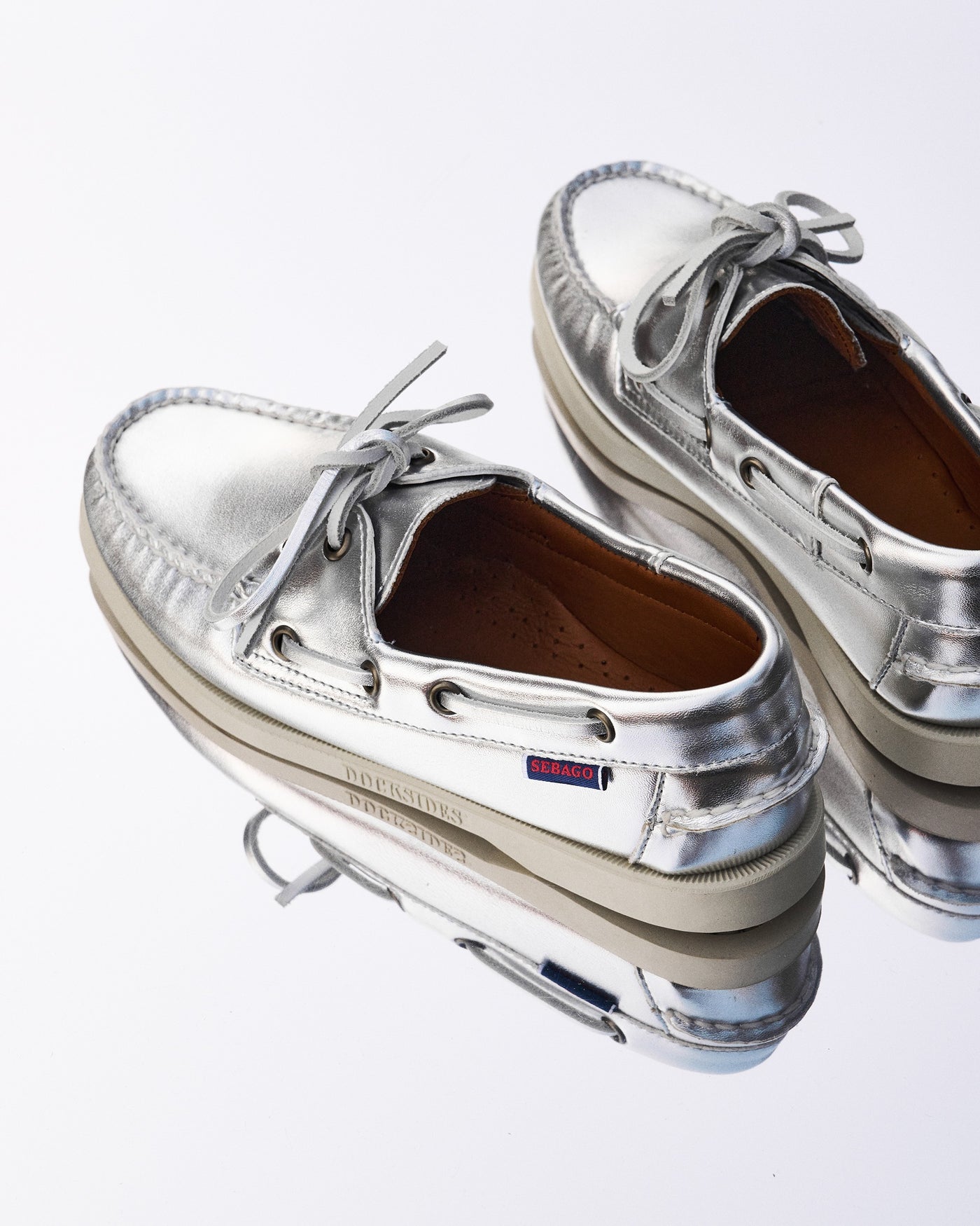 Docksides Portland Met Woman - Silver