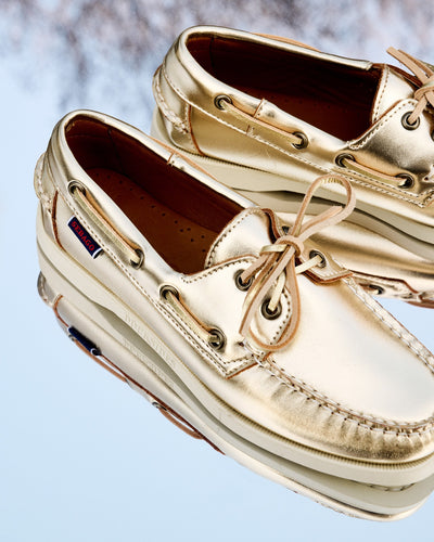 Docksides Portland Met Woman - Gold