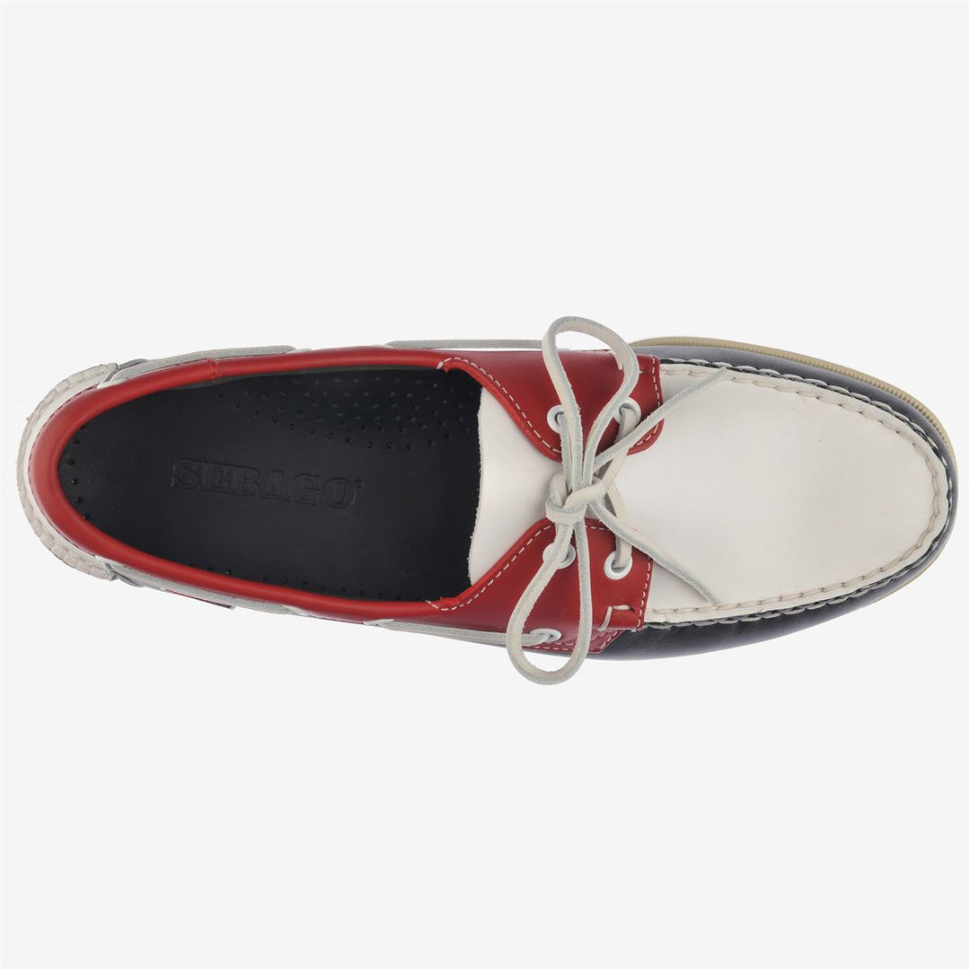 デッキシューズ SEBAGO SPINNAKER US9 27cm Portland Spinnaker - Navy / Red / White – Sebago-USA