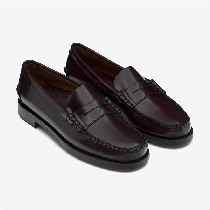 Sebago Men's Classic Dan Brown Burgundy Leather 13 / Brown / Medium - M Sebago Men's Classic Dan Brown Burgundy Leather 13 / Brown / Medium - M