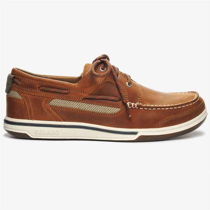 Triton Three Eyelets Fgl - Brown Cinnamon – Sebago-USA