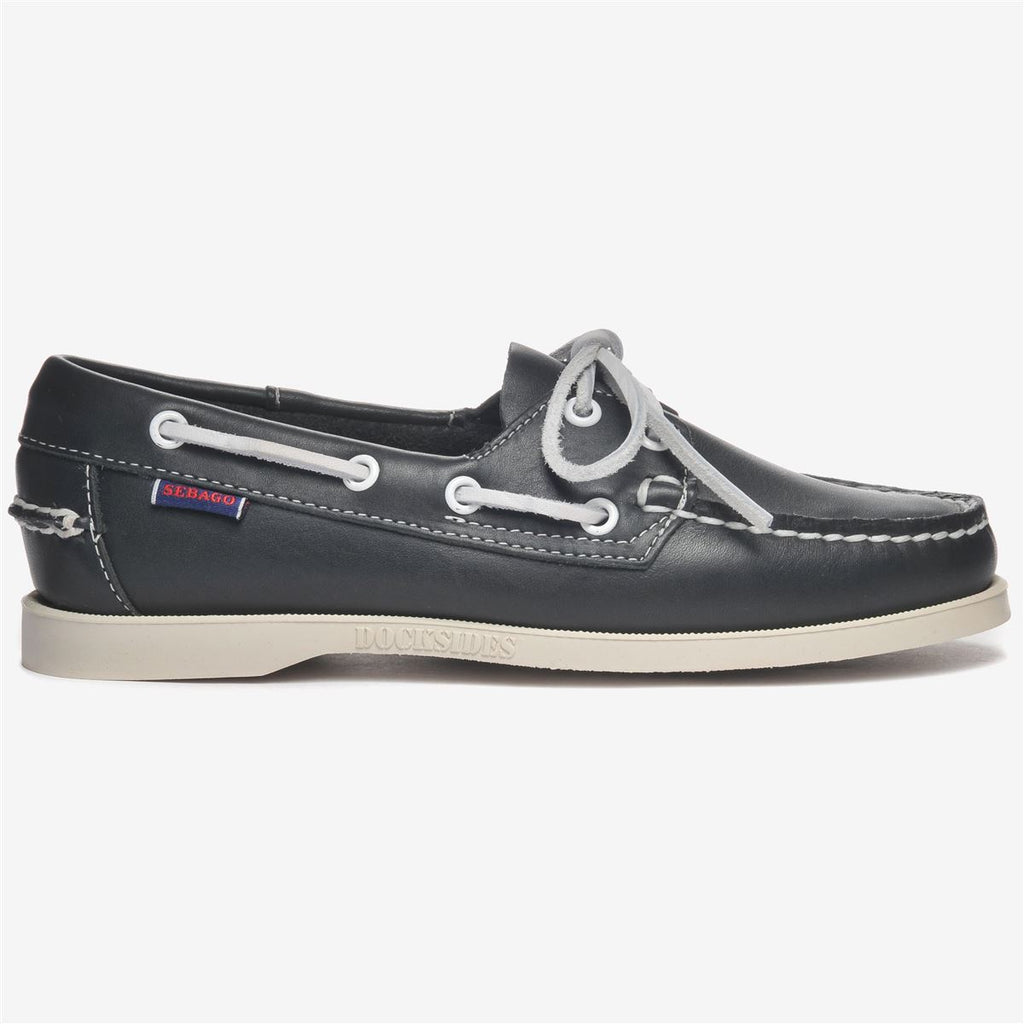 Classic Portland Woman's Boat Shoes Navy Blue