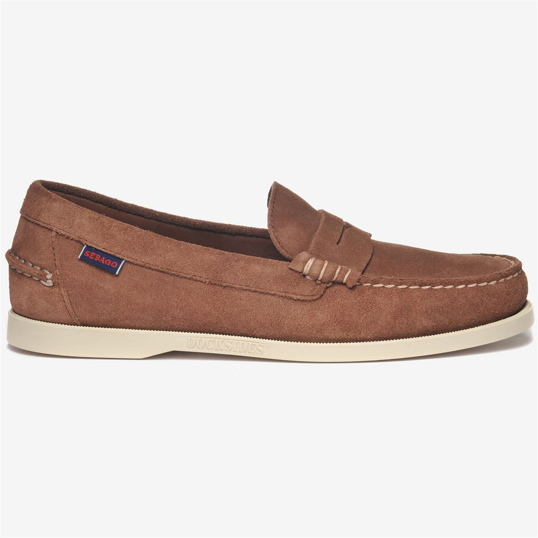 Sebago‎ Men\'s Baja Tan Leather Strap Slip On Loafer 893179 Size 11 Mens Sebago | Shoes | Sebago Dockside Portland Suede Casual Boat  main image 4
