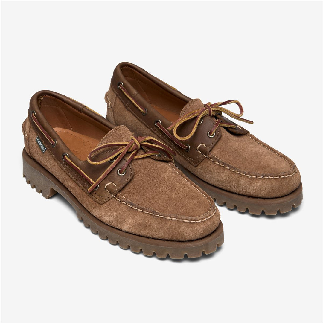 SEBAGOブラウン レザーモカシン made in USA ビンテージ Guardian - Brown – Sebago-USA