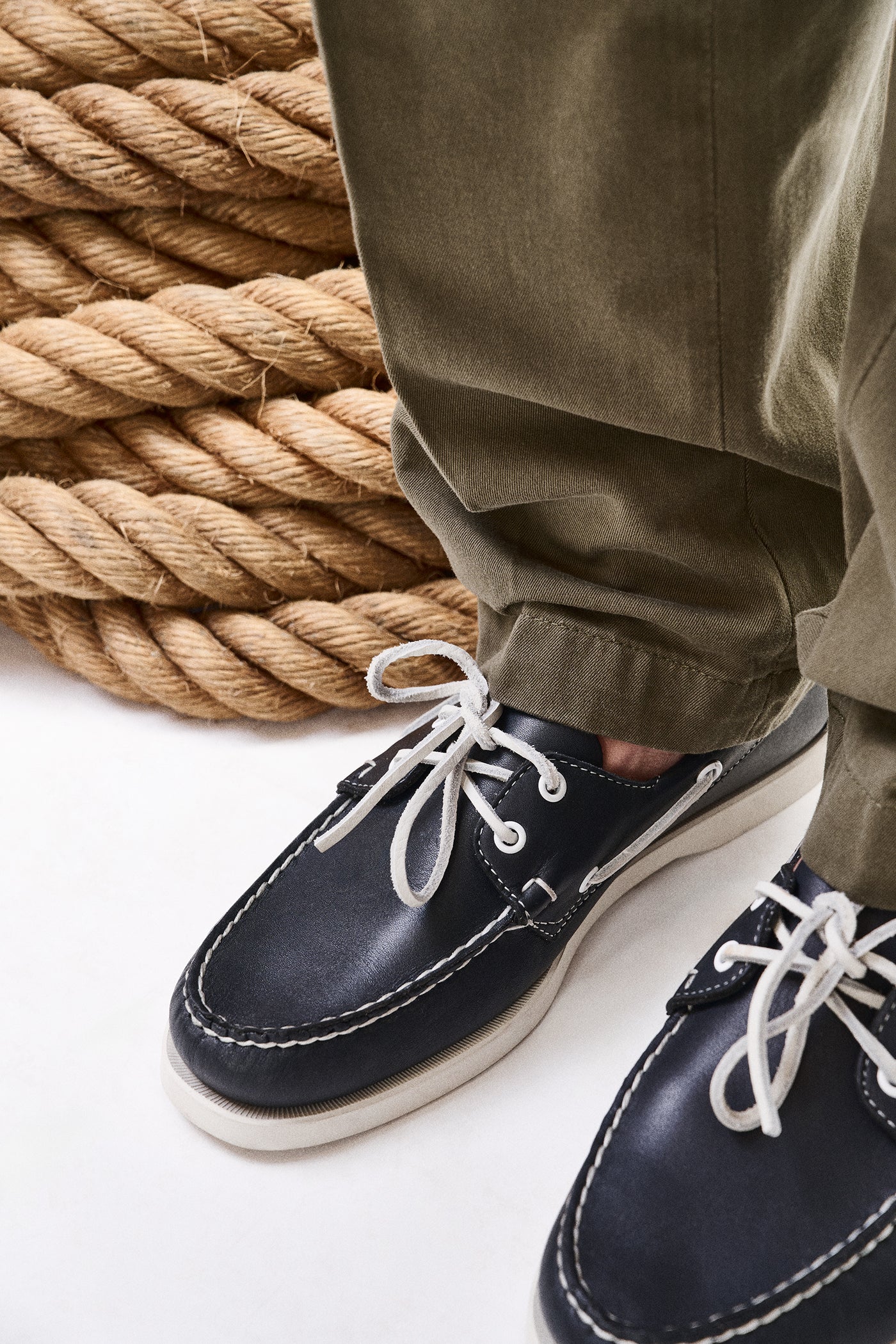 Docksides Portland - Navy Blue