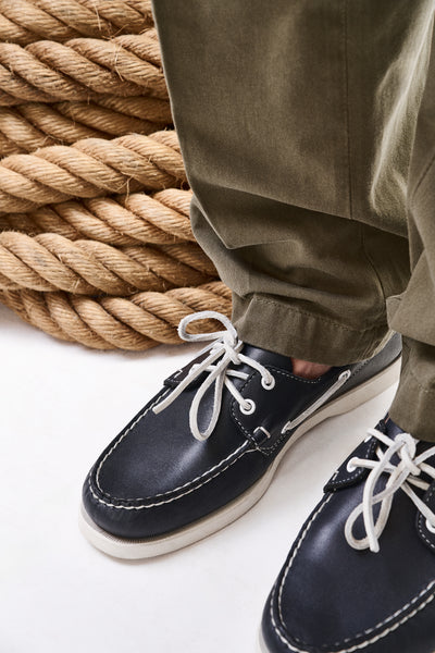 Docksides Portland - Navy Blue