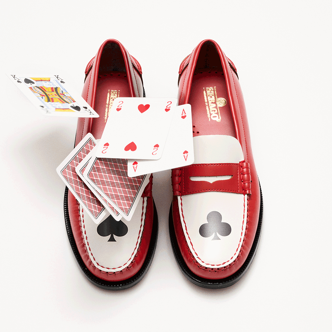 シューズ・サンダルその他 Sebago Classic Dan loafer red Classic Dan Gambling - Red / White / Black – Sebago-USA