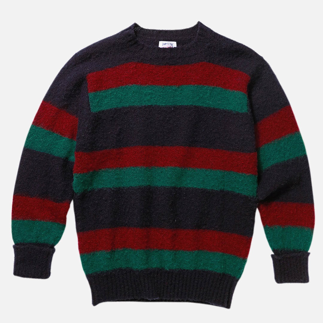 J.Press Shaggy Dog シェットランドウール S Shaggy Dog Sweater Black - Classic Fit | Men's Sweaters - J