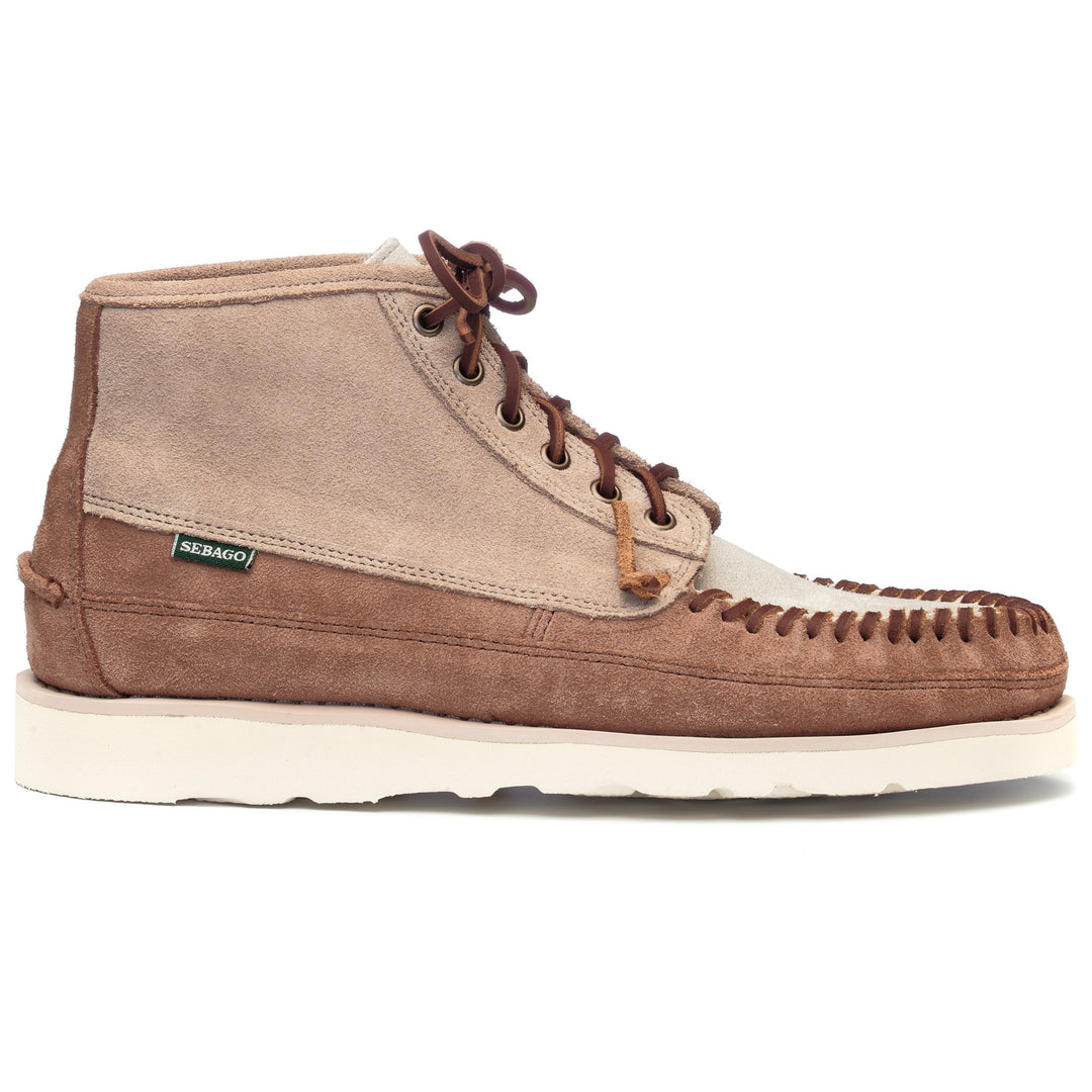 Moc Man CLASSIC DAN WAXY Moccasin BROWN CINNAMON