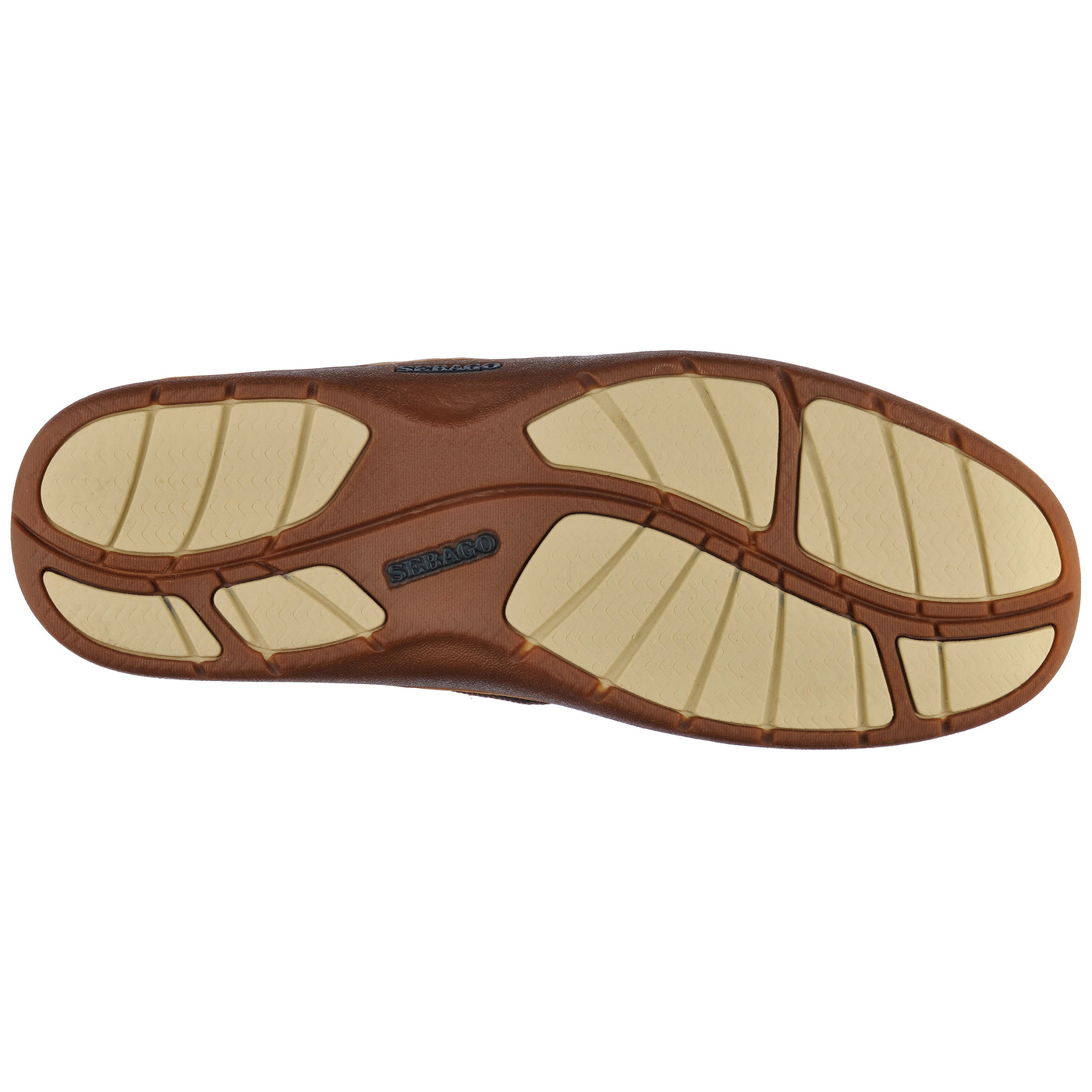 Men's Boat Shoes | Sebago | Marine | Clovehitch II Fgl Waxed | Tan | Marine Tack® Sole