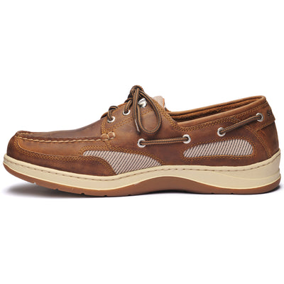 Men's Boat Shoes | Sebago | Marine | Clovenhitch II | Brown Cinnamon | Side View