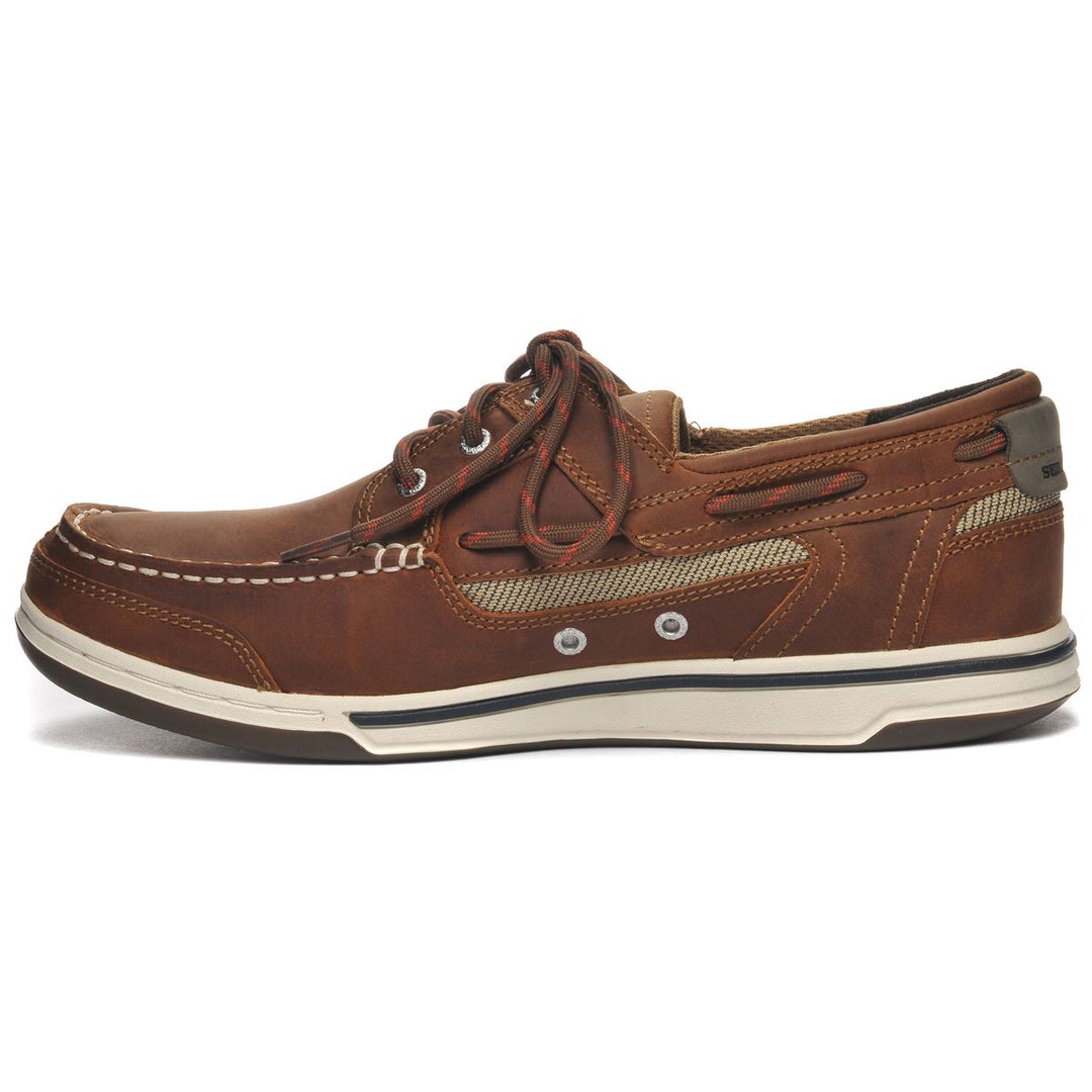 靴・ブーツ・サンダルその他 SEBAGO Men Shoes 7000H00LE Brown Ankle Boots Man ALFORD Laced BROWN COGNAC