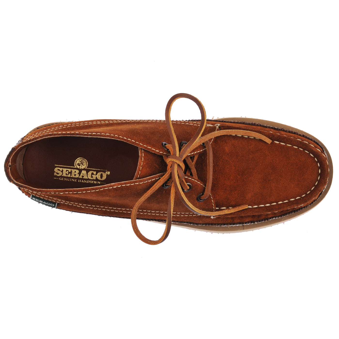 Miwak Suede Canoe Moc Cognac Dark Brown – Sebago-USA