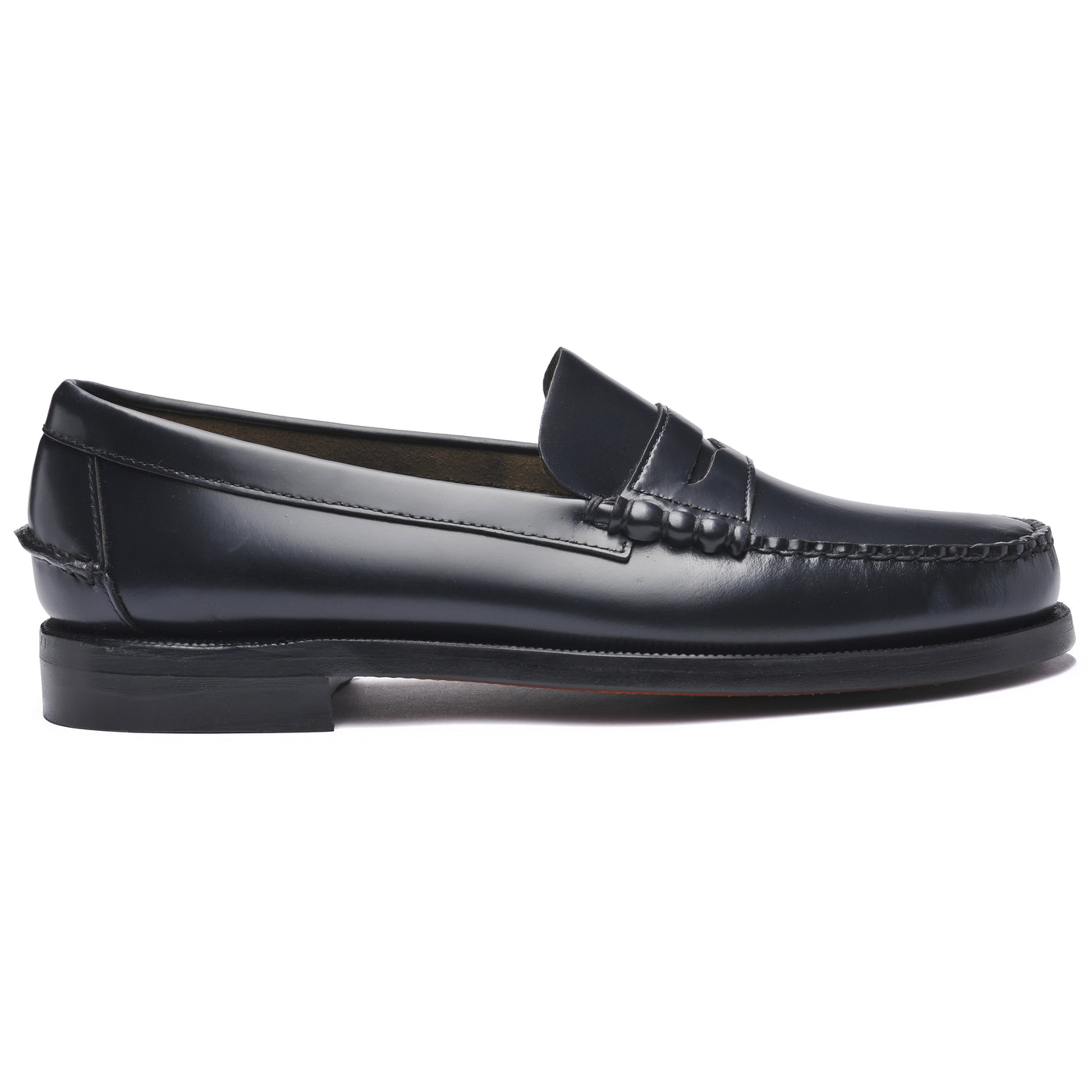 Men's Loafers | Sebago | Citysides | Classic Dan | Navy Blue | Side View
