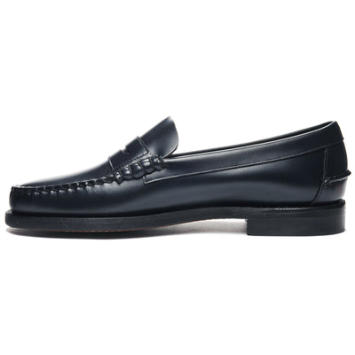 Men's Loafers | Sebago | Citysides | Classic Dan | Navy Blue | Side View