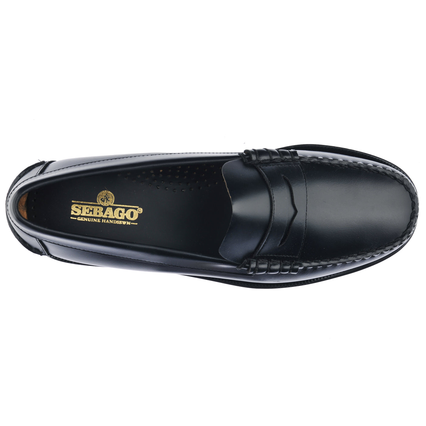 Men's Loafers | Sebago | Citysides | Classic Dan | Navy Blue | Top View