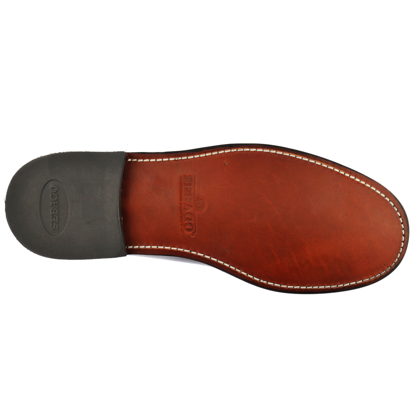 Men's Loafers | Sebago | Citysides | Classic Dan | Garnet | Natural Leather Sole