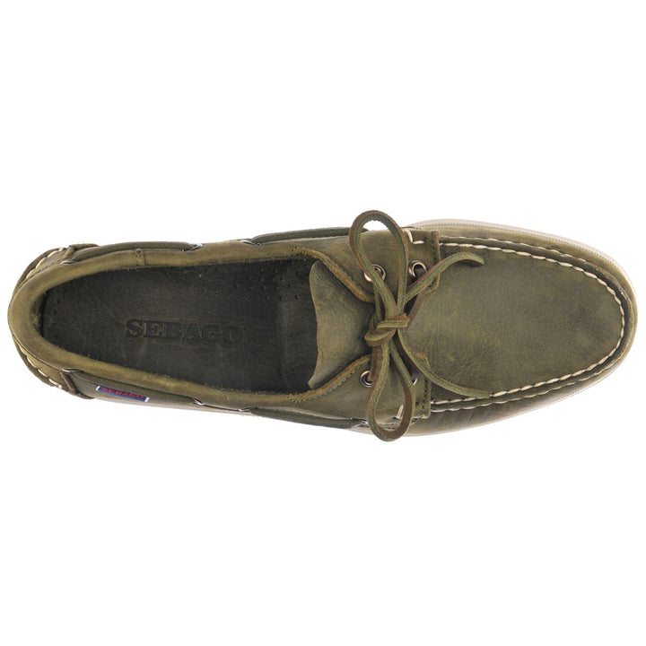 ローファー・オックスフォード SEBAGO SS25 DOCKSIDES PORTLAND CRAZY H WOMAN (781111W 910) Docksides Portland Crazy H Woman - Dark Grey – Sebago-USA