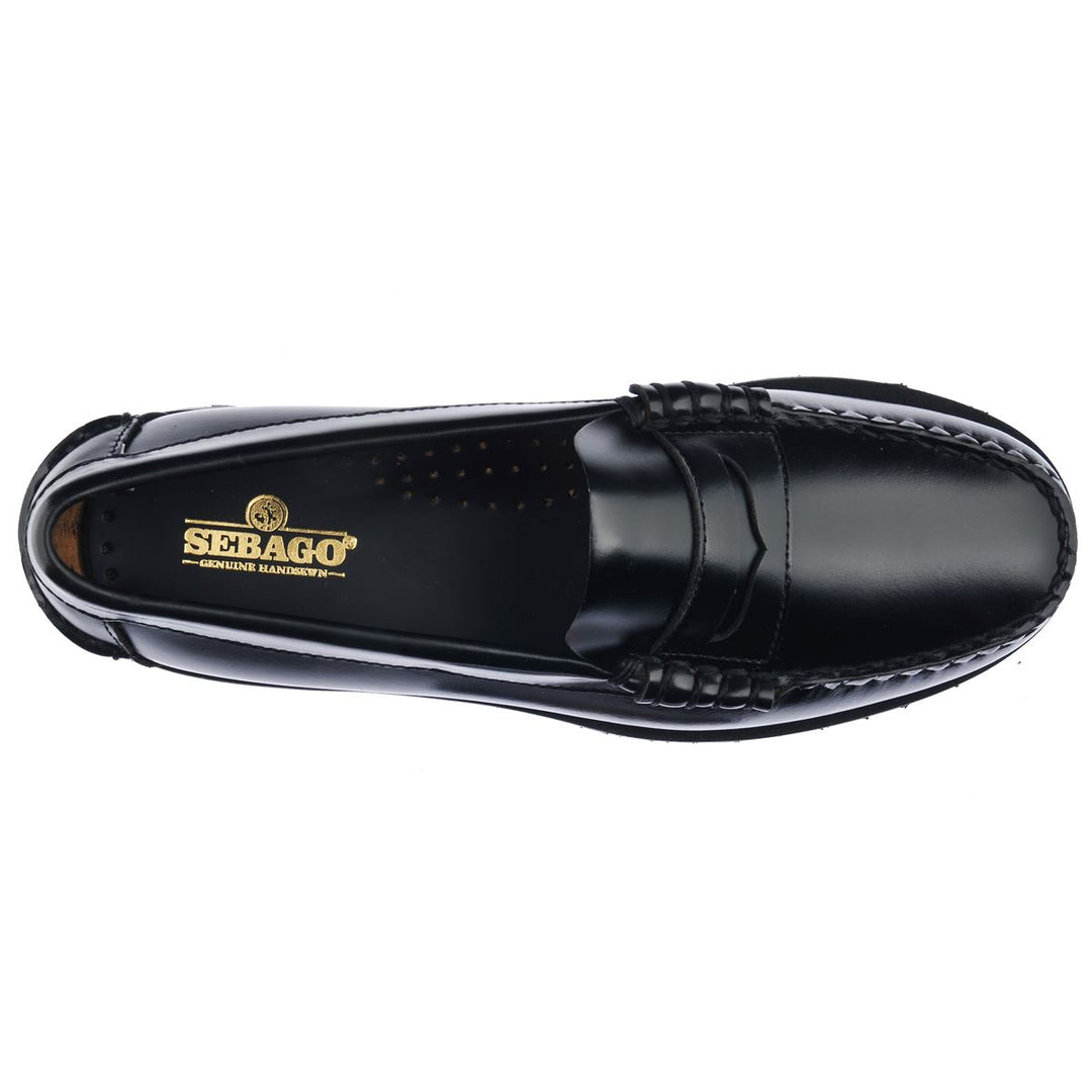 【関税込み】Sebago ブラック＆ホワイト Dan Lug ローファー Nydock62e829b66597754143439762