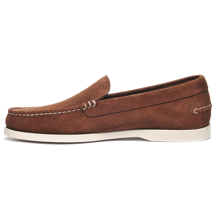 【関税込み】Sebago ベージュ Dan Boat Flesh Out ローファー SEBAGO セバゴ ／ スエードローファー型デッキシューズ「DAN