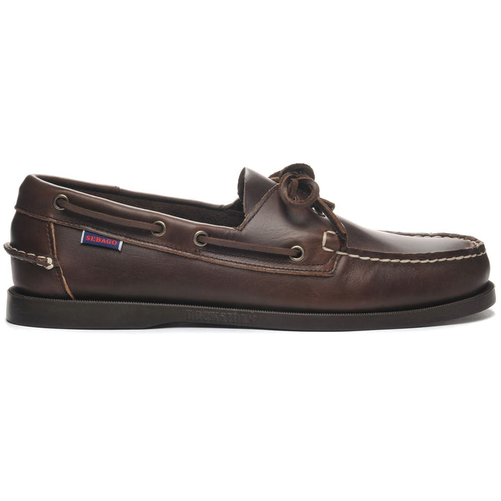 靴 Shinzone SEBAGO DOCKSIDES PORTLAND WAXED Docksides Man DOCKSIDES PORTLAND WAXED Mocassin BROWN-GUM
