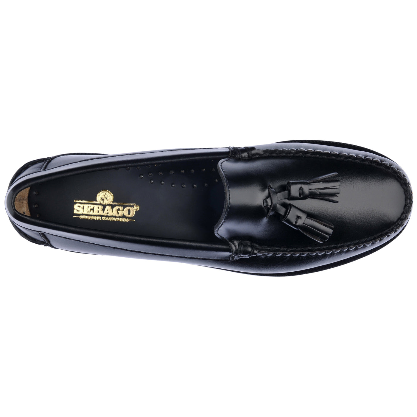 Women's Loafers | Sebago | Citysides | Classic Will | Black | Top View