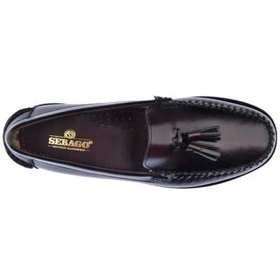 Women's Loafers | Sebago | Citysides | Classic Will | Brown & Burgundy | Top View