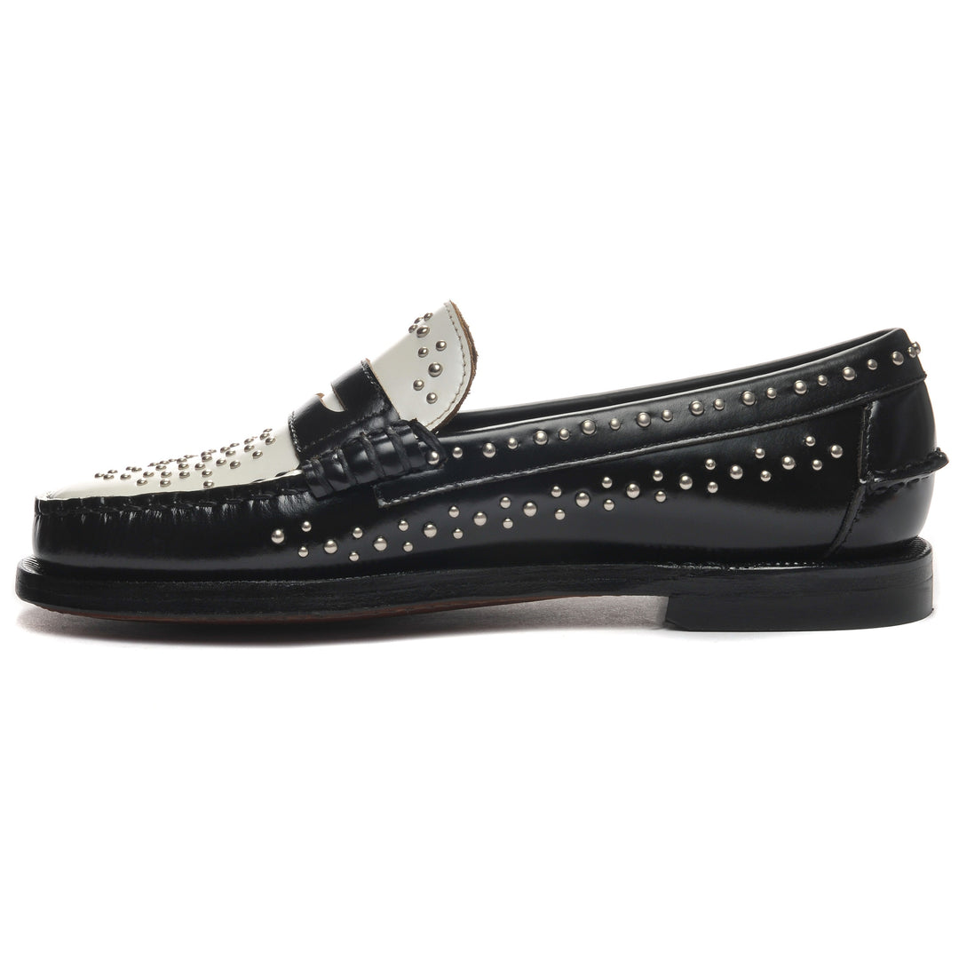 シューズ・サンダルその他 Sebago Classic Dan loafer white with studs Sebago Classic Dan loafer white with studs | TheDoubleF