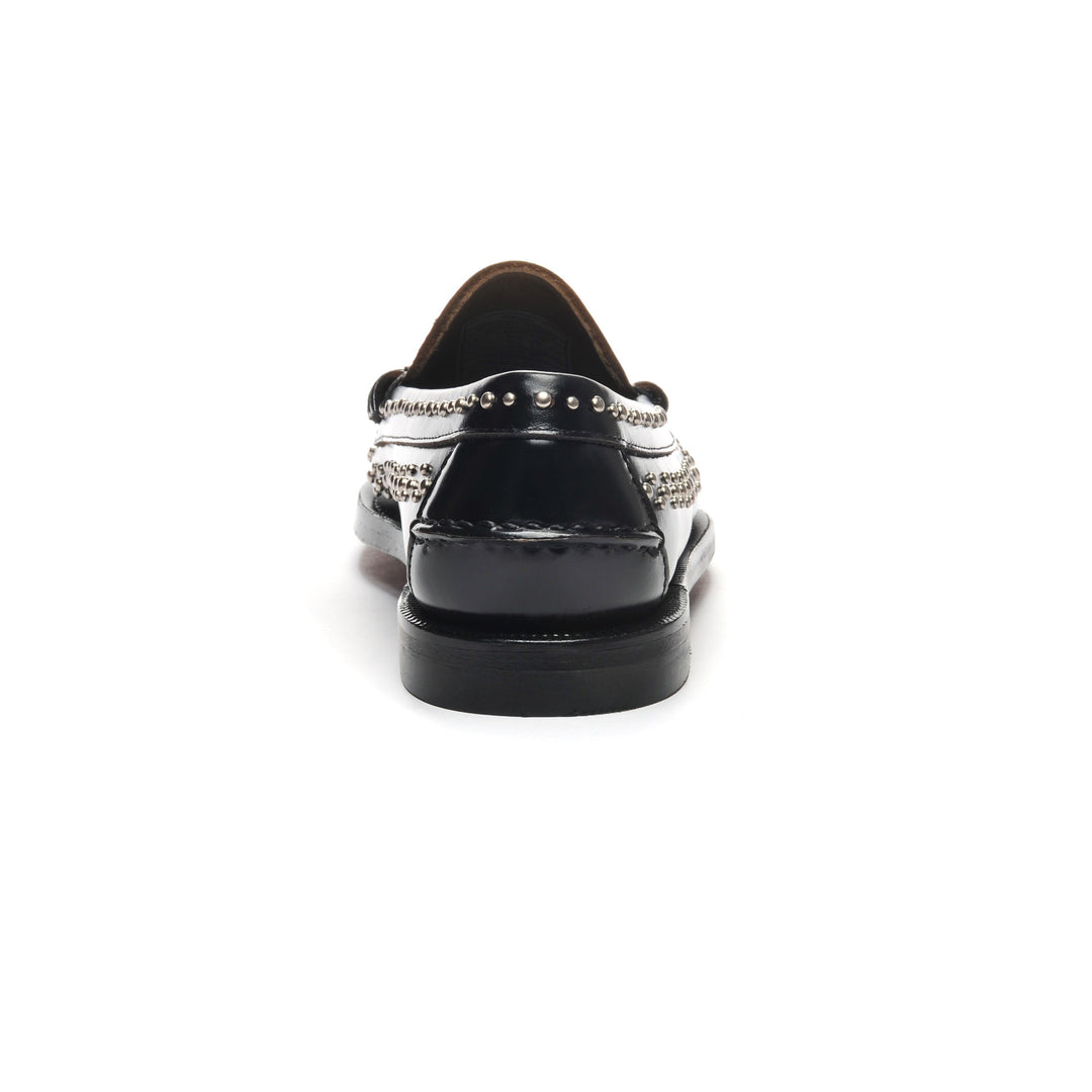 【関税込み】Sebago ブラック＆ホワイト Dan Lug ローファー Nydock62e829b66597754143439762